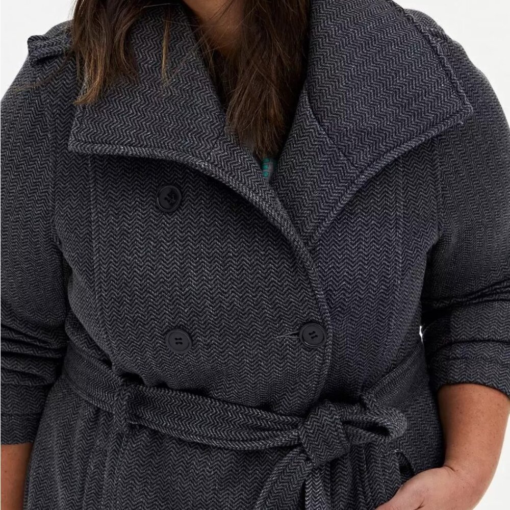 TORRID Fleece Trench Size 2 - Picture 11 of 11